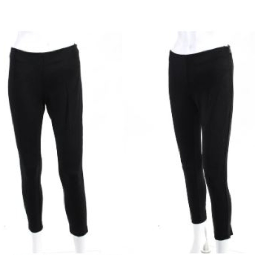PRIVEE GRAY ZIPPER ANKLE Casual PANTS SIZE SMALL